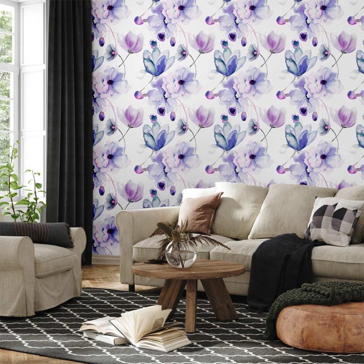 Wallpaper Amethyst Flowers