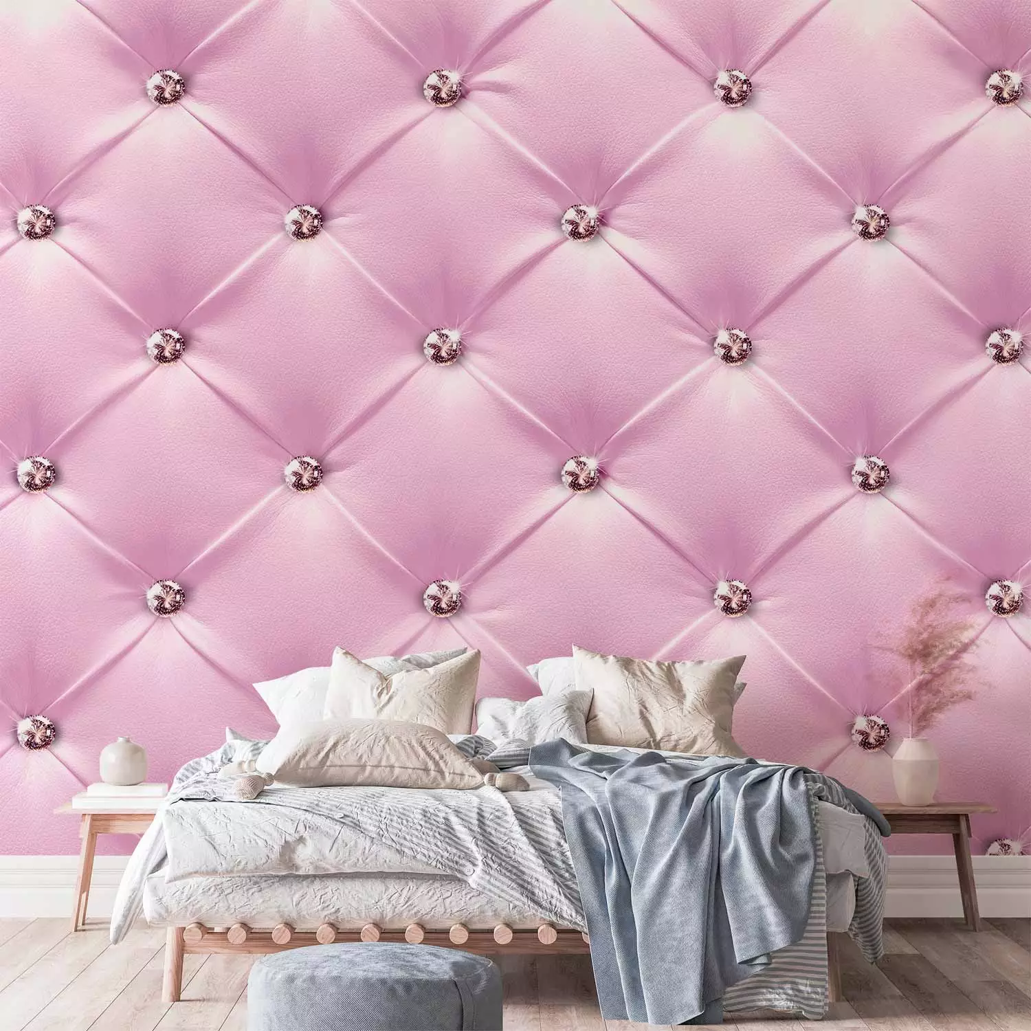 Photo Wallpaper Pink Elegance