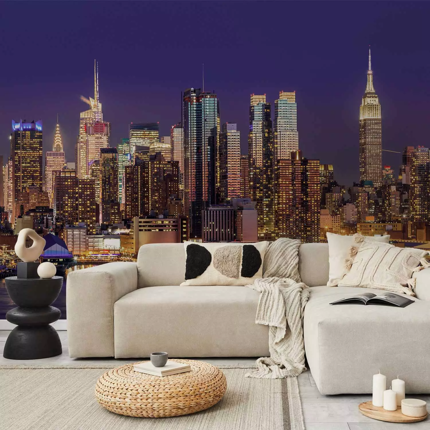 Photo Wallpaper NYC: Night City