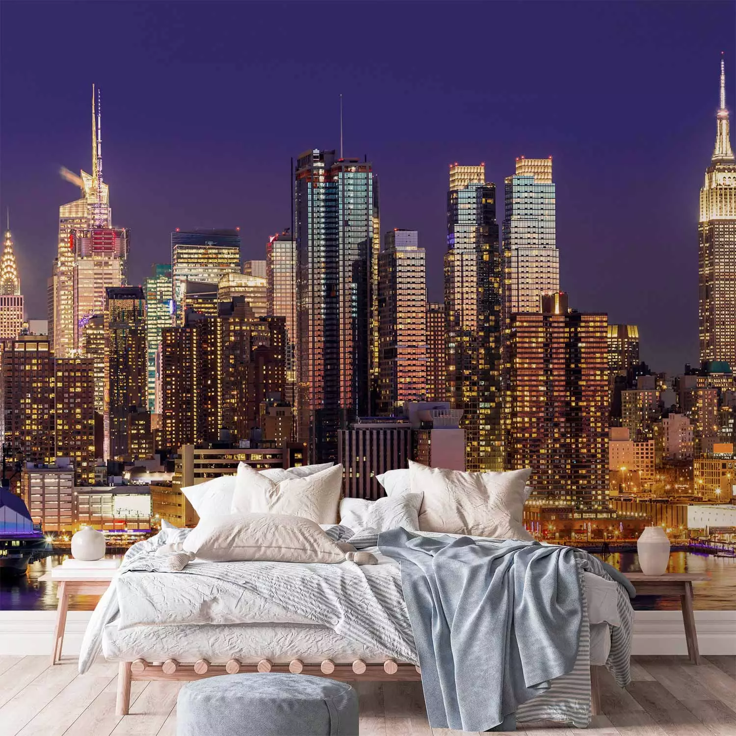Photo Wallpaper NYC: Night City