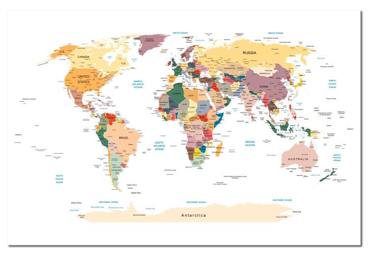 Canvas World Map: Travel Around the World