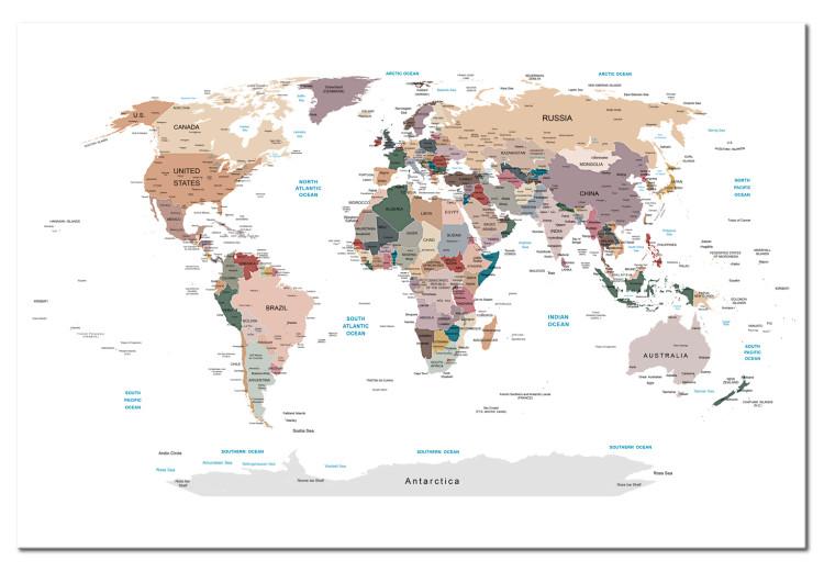 Canvas World Map: Where Today?
