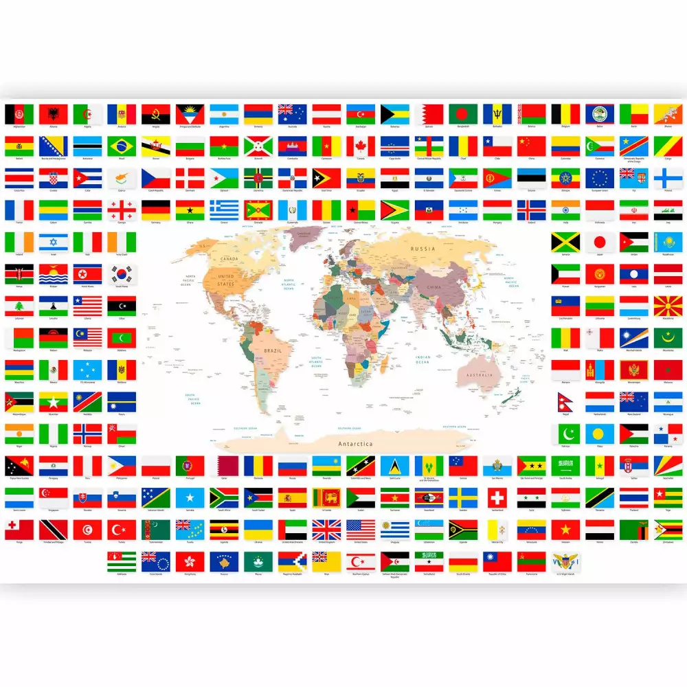 Wall Mural Geography lesson world - Acbeac38867846447878f705528004dc.webp