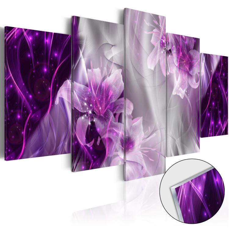 Acrylic Print Purple Utopia [Glass]