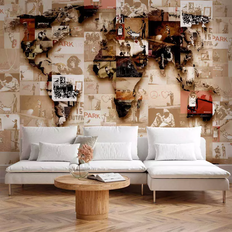 Wall Mural Countenances of the World