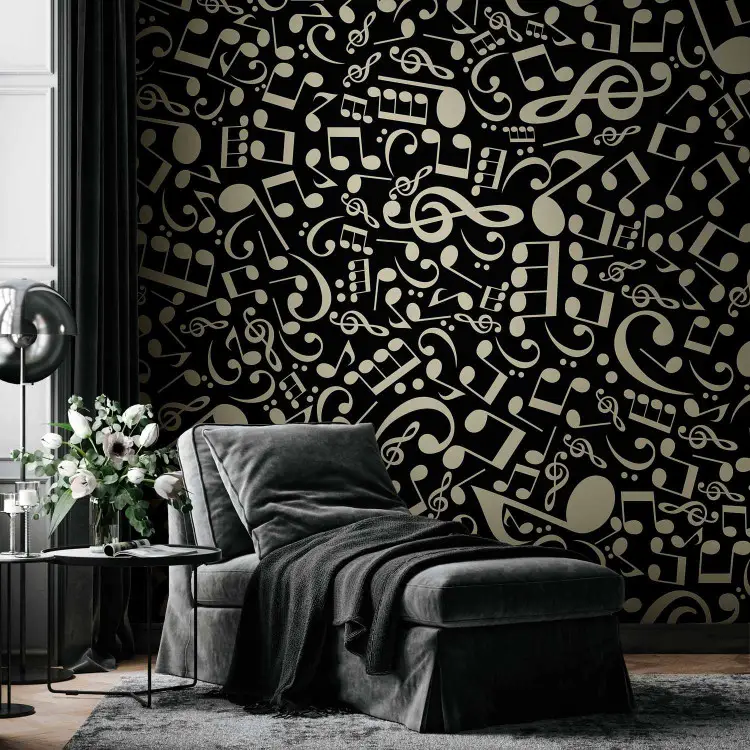 music note wallpaper for walls