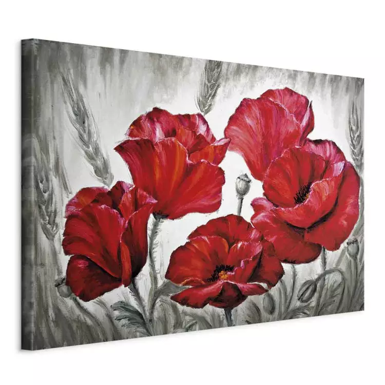 Poppies in Wheat