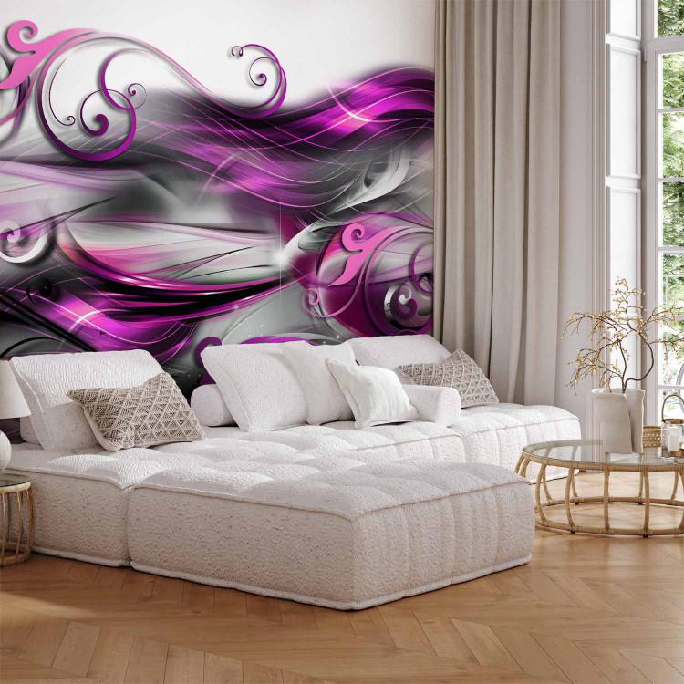 Wall Mural Purple expression