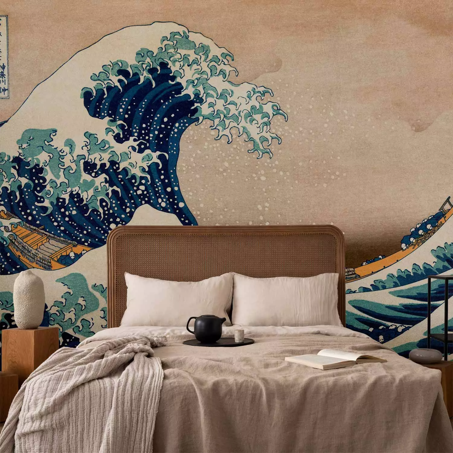 Wall Mural Hokusai: The Great Wave off Kanagawa (Reproduction)