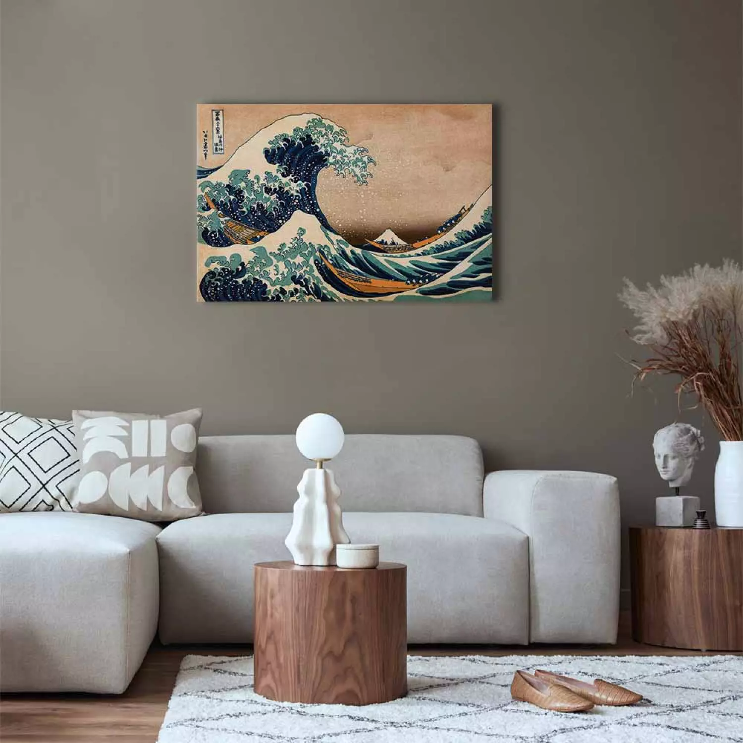 Canvas The Great Wave off Kanagawa (Reproduction)