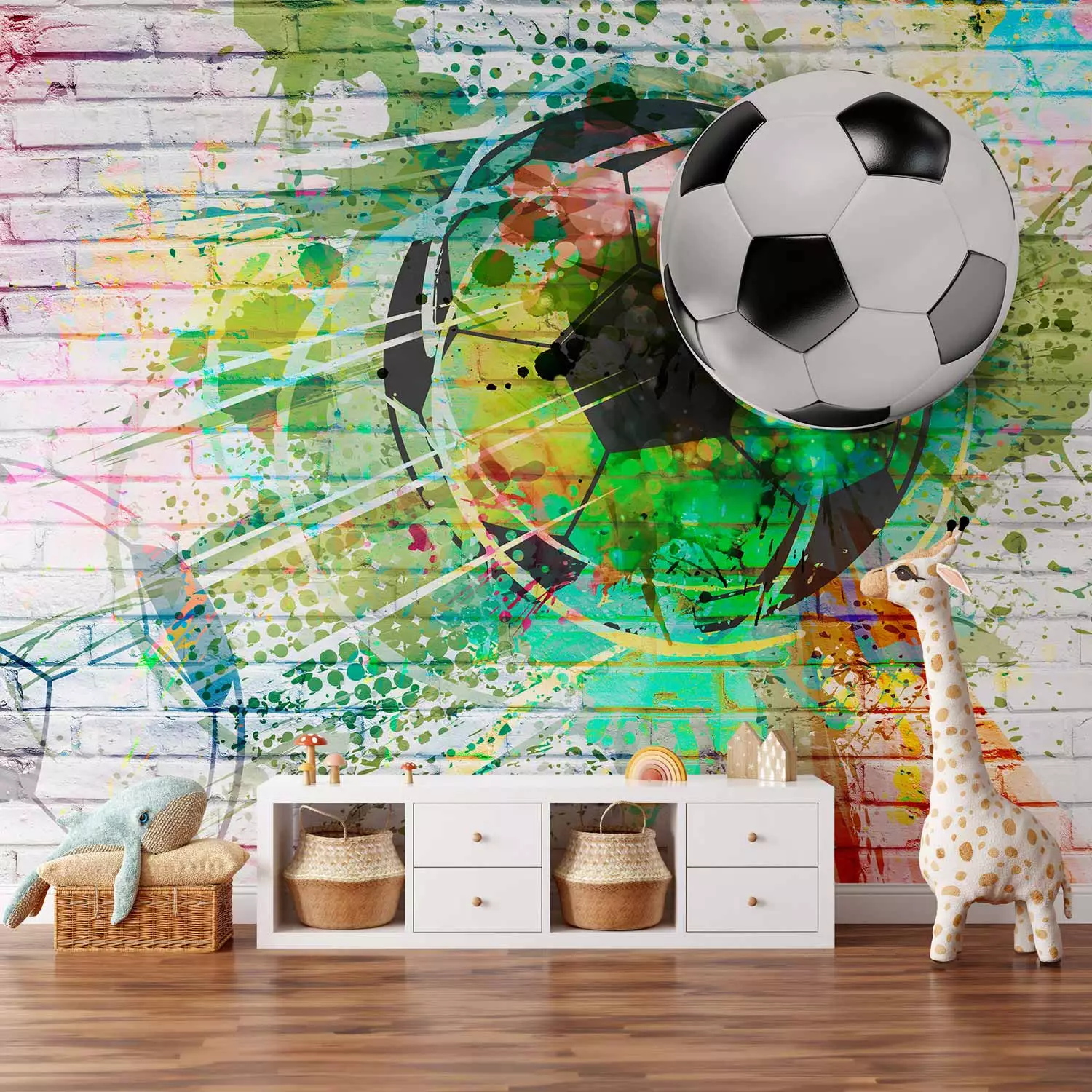 Photo Wallpaper Colourful Sport