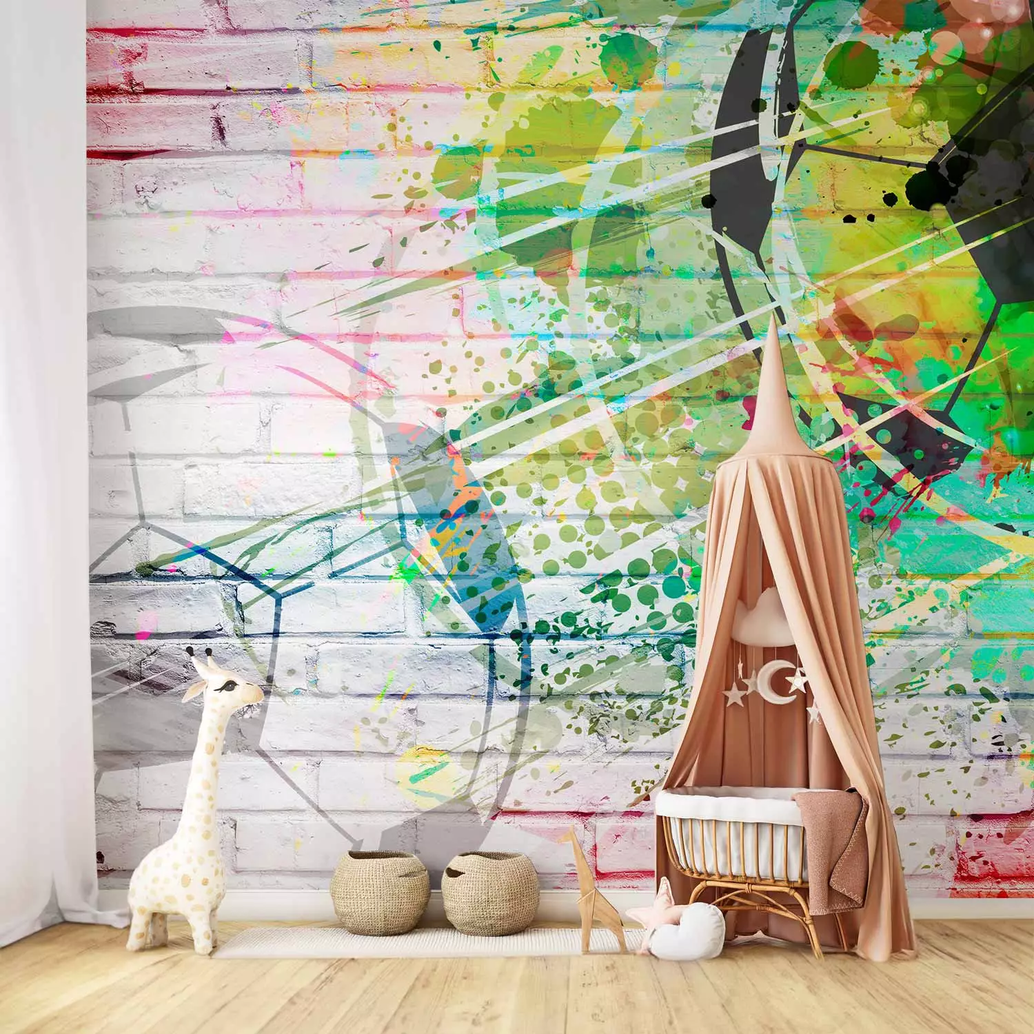 Photo Wallpaper Colourful Sport