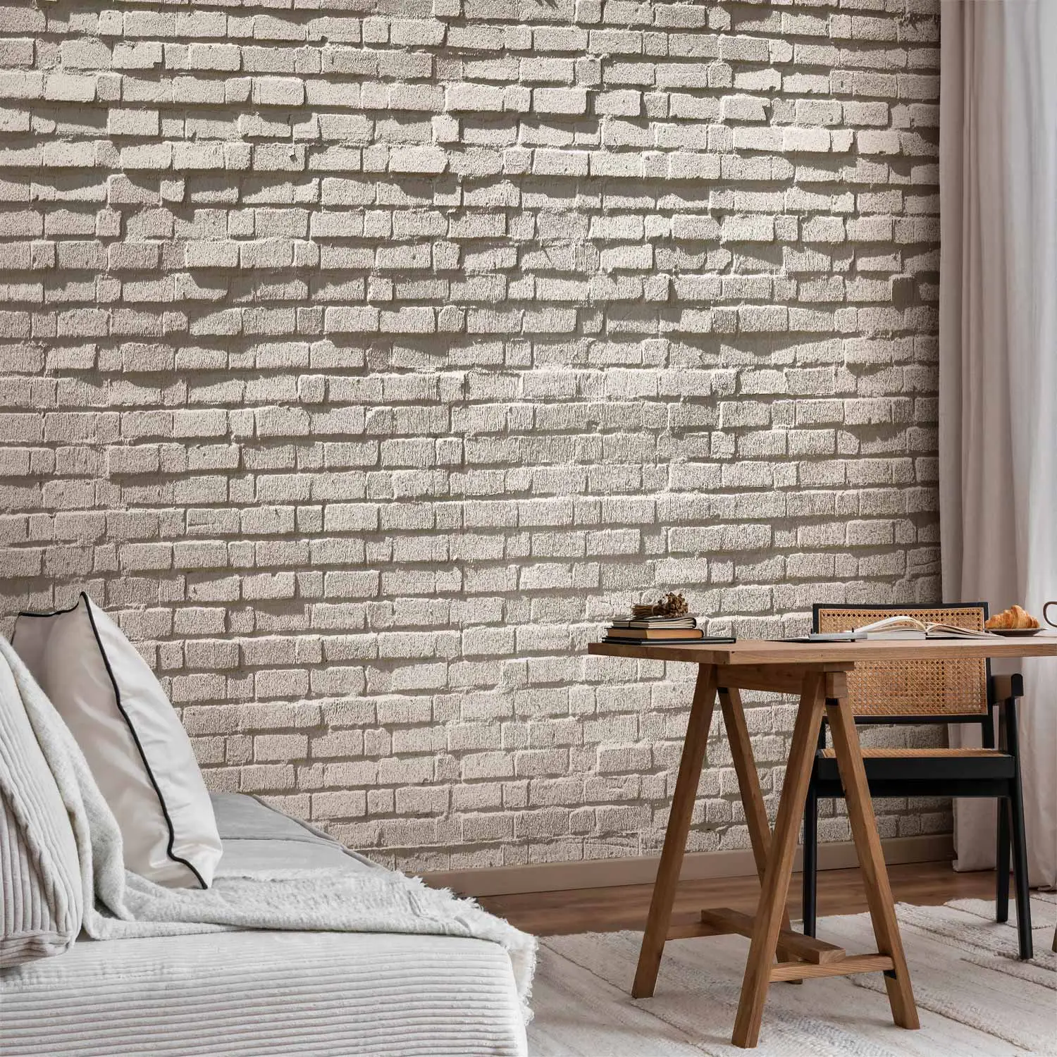 sparkly brick wallpaper