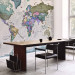 Photo Wallpaper Geography study - world map with signed countries in English 107200 additionalThumb 4