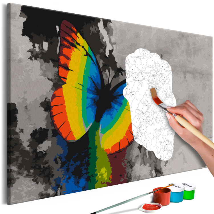 Paint by number Colourful Butterfly 108000 additionalImage 3
