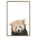 Wall Poster Young Panda - composition for children with a cheerful animal on a white background 114400 additionalThumb 16