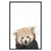 Wall Poster Young Panda - composition for children with a cheerful animal on a white background 114400 additionalThumb 18