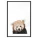 Wall Poster Young Panda - composition for children with a cheerful animal on a white background 114400 additionalThumb 15