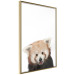 Wall Poster Young Panda - composition for children with a cheerful animal on a white background 114400 additionalThumb 12