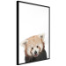 Wall Poster Young Panda - composition for children with a cheerful animal on a white background 114400 additionalThumb 10