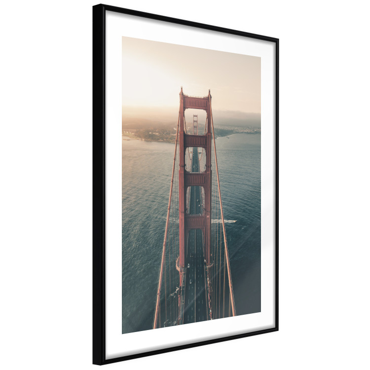 Wall Poster Golden Gate Bridge - urban architecture landscape and calm ocean 115300 additionalImage 11