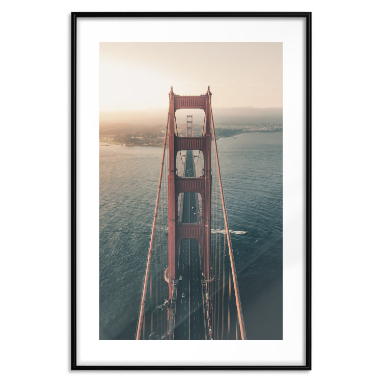 Wall Poster Golden Gate Bridge - urban architecture landscape and calm ocean 115300 additionalImage 26