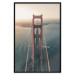 Wall Poster Golden Gate Bridge - urban architecture landscape and calm ocean 115300 additionalThumb 19