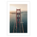 Wall Poster Golden Gate Bridge - urban architecture landscape and calm ocean 115300 additionalThumb 18
