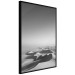 Wall Poster Endless Sahara - black and white landscape amidst dunes and desert sands 116500 additionalThumb 10