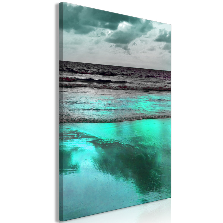 Canvas Clouds over the Sea (1-part) - Turquoise Sky Reflected in Water 117800 additionalImage 2