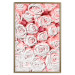 Poster White Roses - beautiful composition of lovely flowers in light pink color 117900 additionalThumb 16