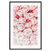 Poster White Roses - beautiful composition of lovely flowers in light pink color 117900 additionalThumb 18