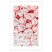 Poster White Roses - beautiful composition of lovely flowers in light pink color 117900 additionalThumb 20