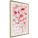 Poster White Roses - beautiful composition of lovely flowers in light pink color 117900 additionalThumb 2