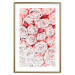 Poster White Roses - beautiful composition of lovely flowers in light pink color 117900 additionalThumb 17