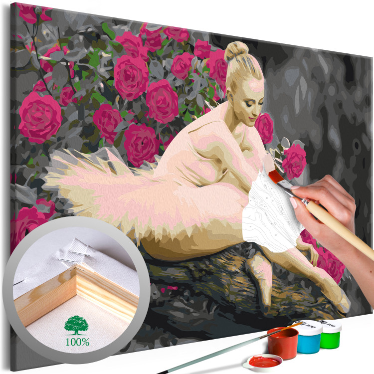 Paint by number Rose Ballerina 127100