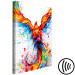 Canvas Birth of the Phoenix (1-part) vertical - exotic colorful bird 127200 additionalThumb 6