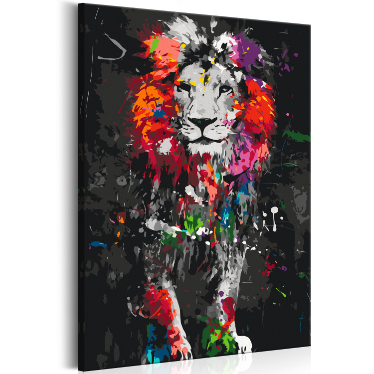 Paint by number Colourful Animals: Lion 127300 additionalImage 4