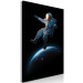 Canvas Cosmic Walk (1-part) vertical - fantastical landscape of space 129400 additionalThumb 2