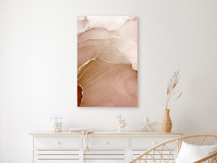 Canvas Print Shiny Gust (1-piece) Vertical - abstract desert sand 129700 additionalImage 3