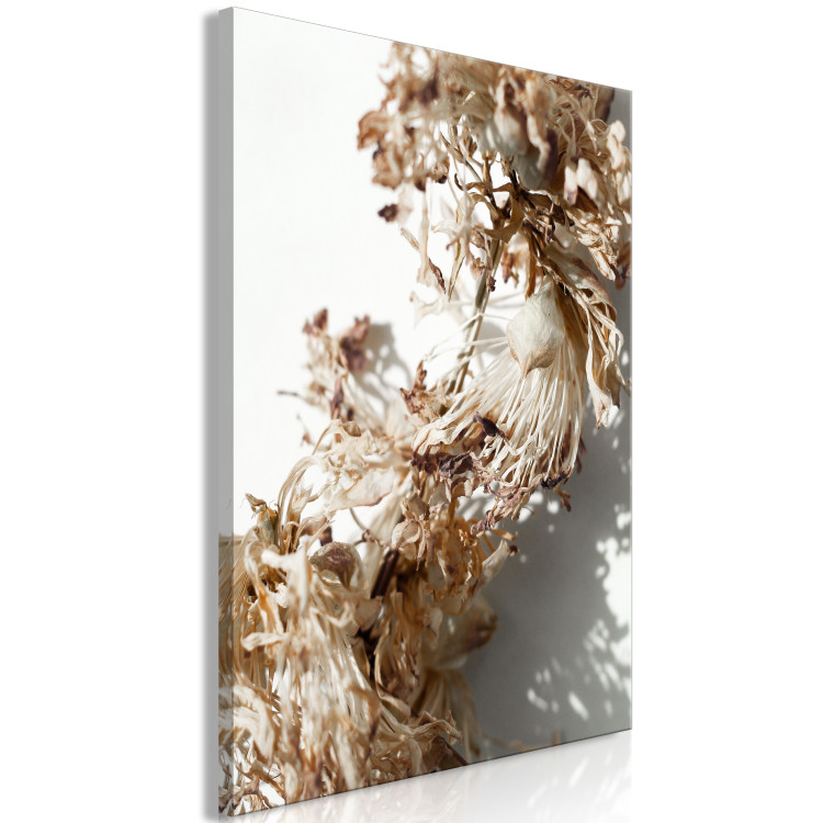 Canvas Art Print Dream Space (1-piece) Vertical - tangled flowers in boho style 130500 additionalImage 2