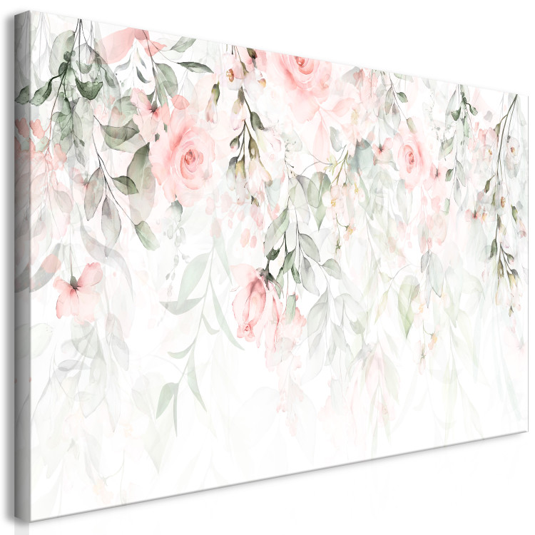 Large canvas print Waterfall of Roses - First Variant II [Large Format] 131500 additionalImage 3