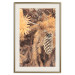 Poster Golden Cone - autumn composition of forest plants in brown hues 131800 additionalThumb 20