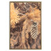 Poster Golden Cone - autumn composition of forest plants in brown hues 131800 additionalThumb 17
