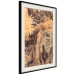 Poster Golden Cone - autumn composition of forest plants in brown hues 131800 additionalThumb 2