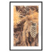 Poster Golden Cone - autumn composition of forest plants in brown hues 131800 additionalThumb 17