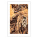 Poster Golden Cone - autumn composition of forest plants in brown hues 131800 additionalThumb 19