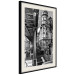 Wall Poster View of Bir-Hakeim - black and white city architecture with columns 132300 additionalThumb 2