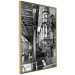 Wall Poster View of Bir-Hakeim - black and white city architecture with columns 132300 additionalThumb 12