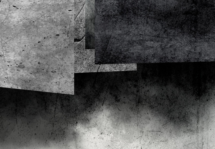 Canvas Architectural Variation (1-piece) - black and white abstraction 134400 additionalImage 4